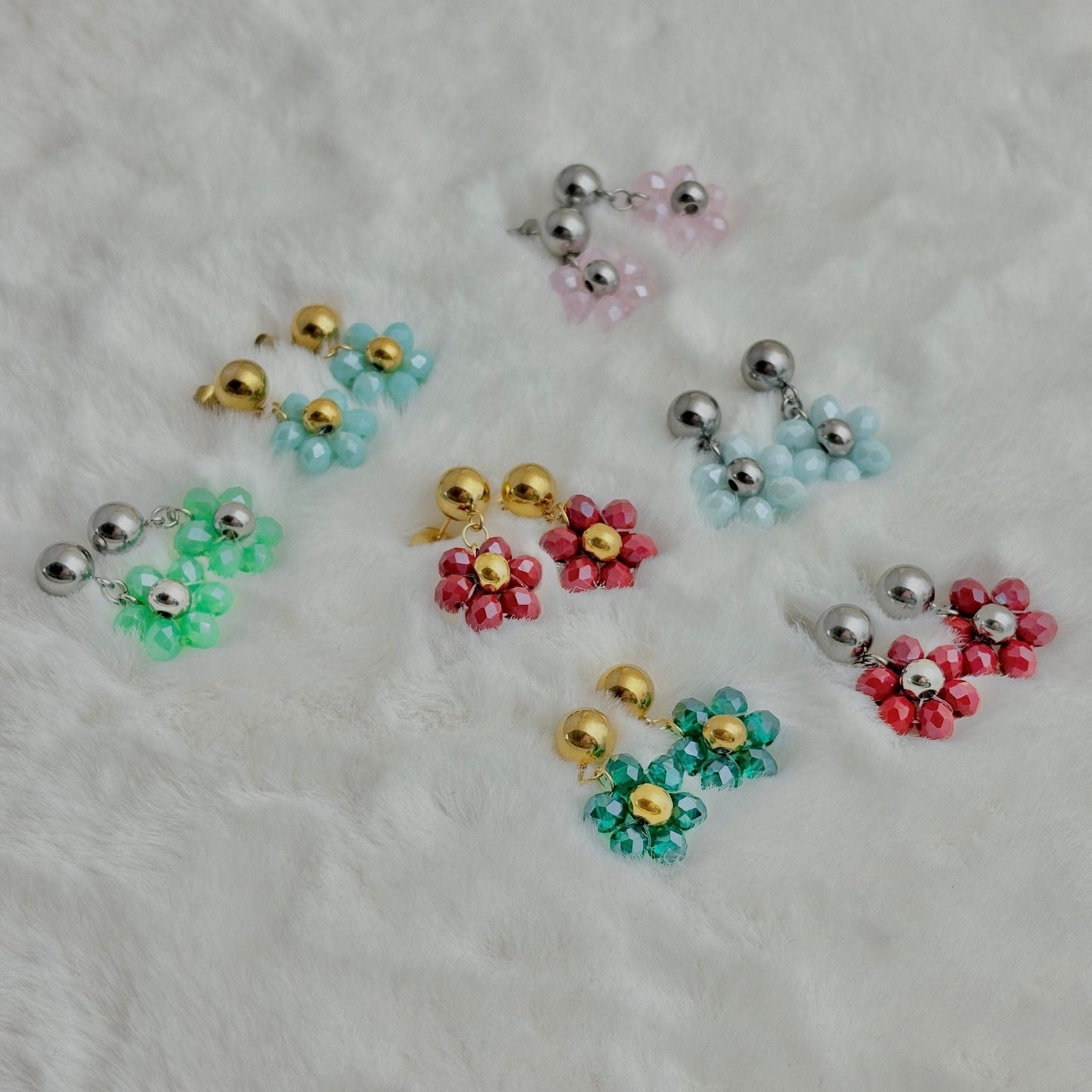 Flower Daisy Earrings