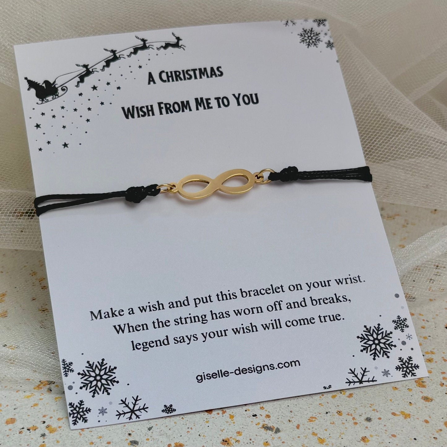 Christmas Wish Bracelet - A Little Wish For Christmas