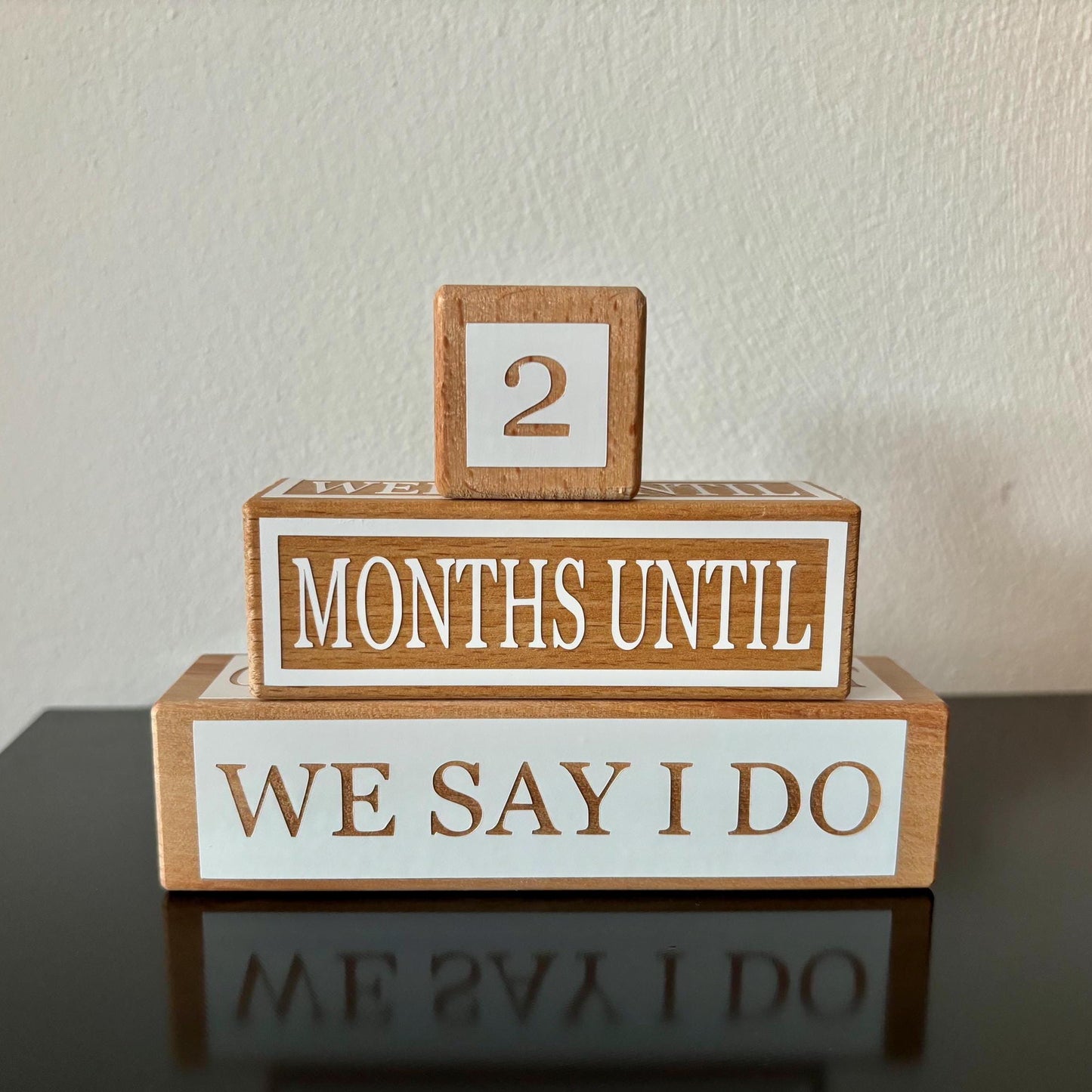 Wedding Countdown Block Set: Engagement, Anniversary, Valentine's Day