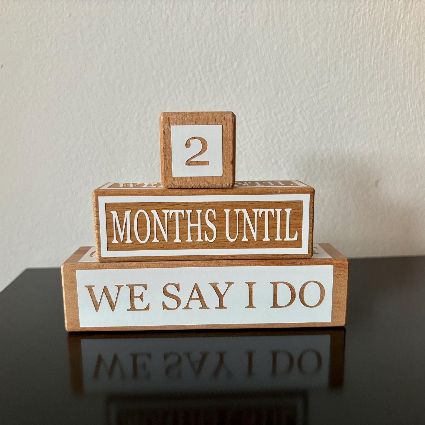 Wedding Countdown Block Set: Engagement, Anniversary, Valentine's Day