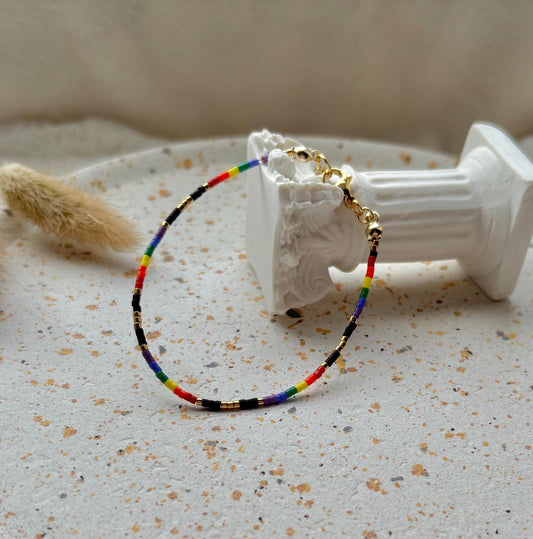 Rainbow Pride Bracelet - LGBTQ Bracelet